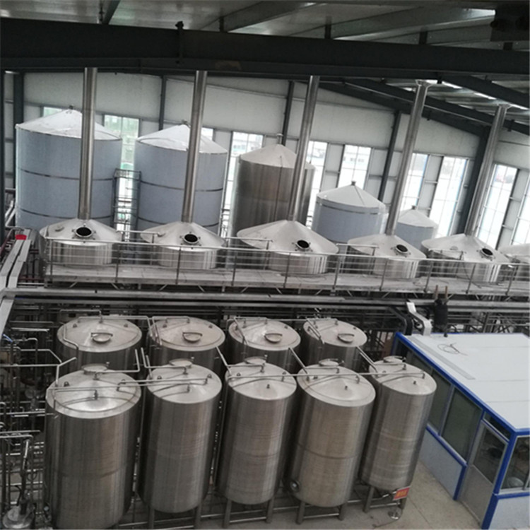 Turnkey solution for the beer brewing production line